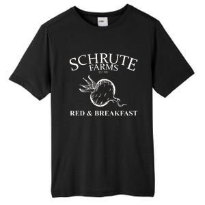 Schrute Farms Bed And Breakfast The Office Funny Tall Fusion ChromaSoft Performance T-Shirt