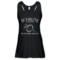 Schrute Farms Bed And Breakfast The Office Funny Ladies Essential Flowy Tank