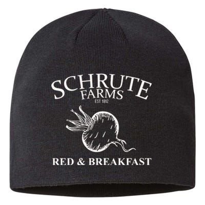 Schrute Farms Bed And Breakfast The Office Funny Sustainable Beanie