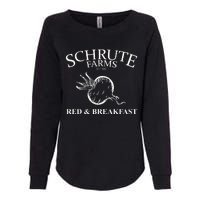 Schrute Farms Bed And Breakfast The Office Funny Womens California Wash Sweatshirt