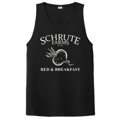 Schrute Farms Bed And Breakfast The Office Funny PosiCharge Competitor Tank