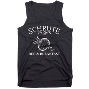 Schrute Farms Bed And Breakfast The Office Funny Tank Top