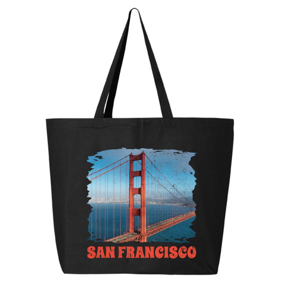San Francisco Bridge 25L Jumbo Tote