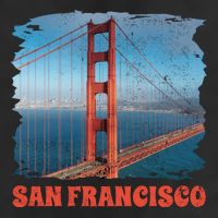 San Francisco Bridge 25L Jumbo Tote