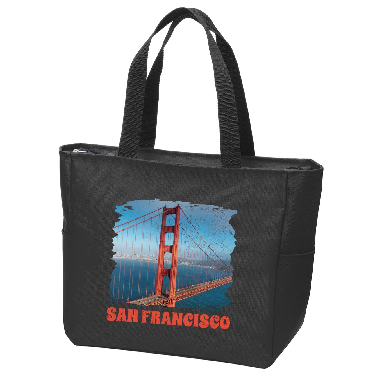 San Francisco Bridge Zip Tote Bag