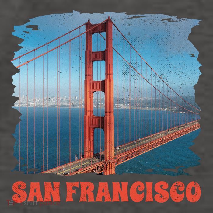 San Francisco Bridge Vector Backpack