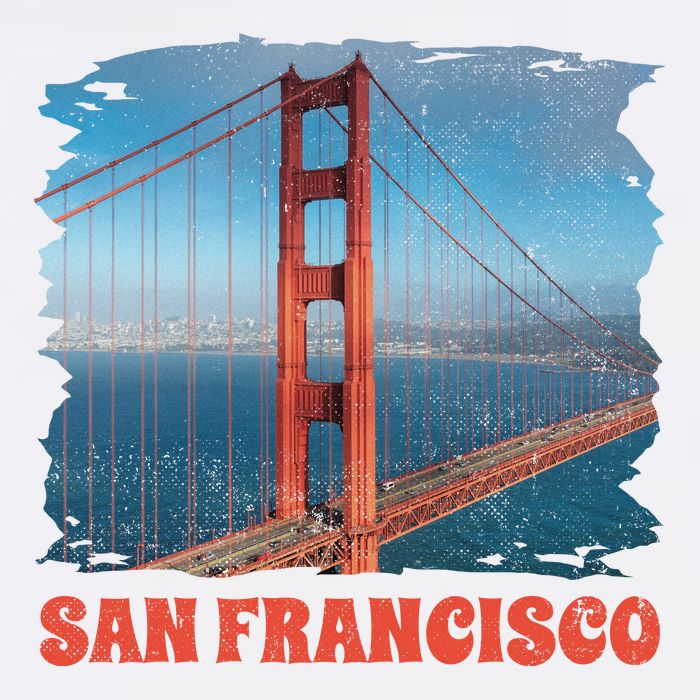 San Francisco Bridge Cool Comfort Performance Bucket Hat
