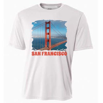 San Francisco Bridge Cooling Performance Crew T-Shirt