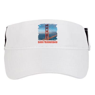 San Francisco Bridge Adult Drive Performance Visor