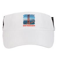 San Francisco Bridge Adult Drive Performance Visor