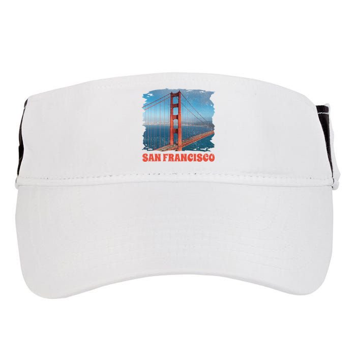 San Francisco Bridge Adult Drive Performance Visor