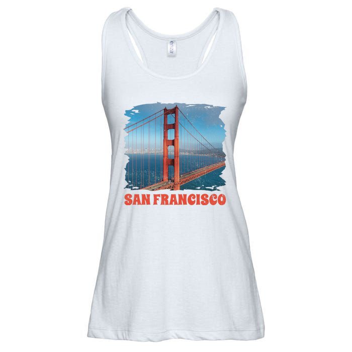 San Francisco Bridge Ladies Essential Flowy Tank