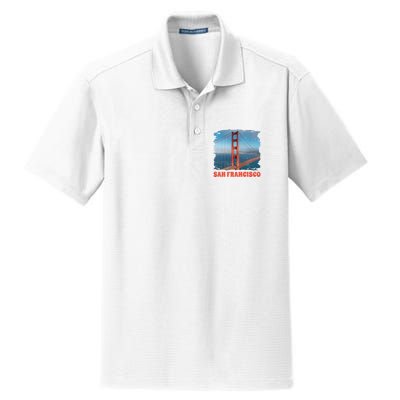 San Francisco Bridge Dry Zone Grid Polo