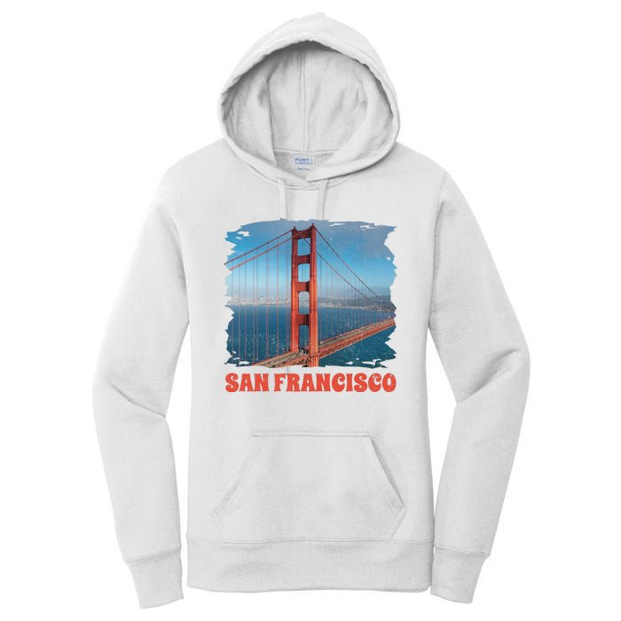 San Francisco Bridge Women's Pullover Hoodie