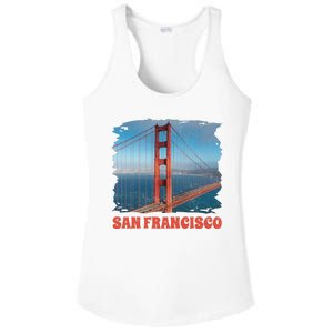 San Francisco Bridge Ladies PosiCharge Competitor Racerback Tank