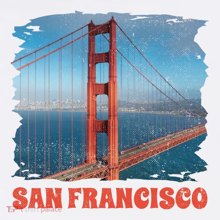 San Francisco Bridge Premium T-Shirt