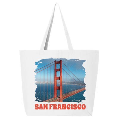 San Francisco Bridge 25L Jumbo Tote