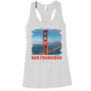 San Francisco Bridge Women's Racerback Tank