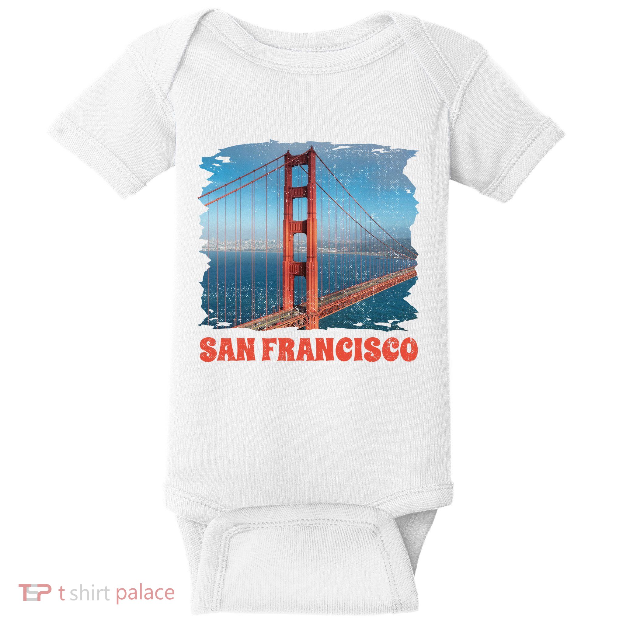 San Francisco Bridge Baby Bodysuit