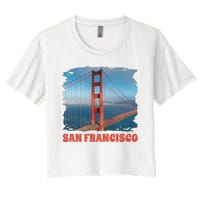 San Francisco Bridge Women's Crop Top Tee