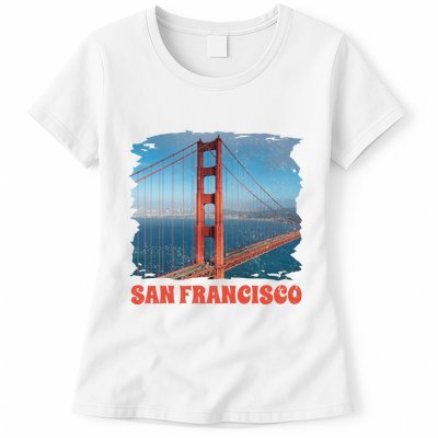 San Francisco Bridge Womens T-Shirt