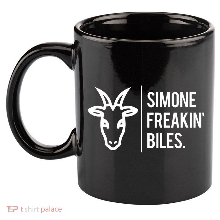 Simone Freakin Biles 11oz C Handle Ceramic Mug