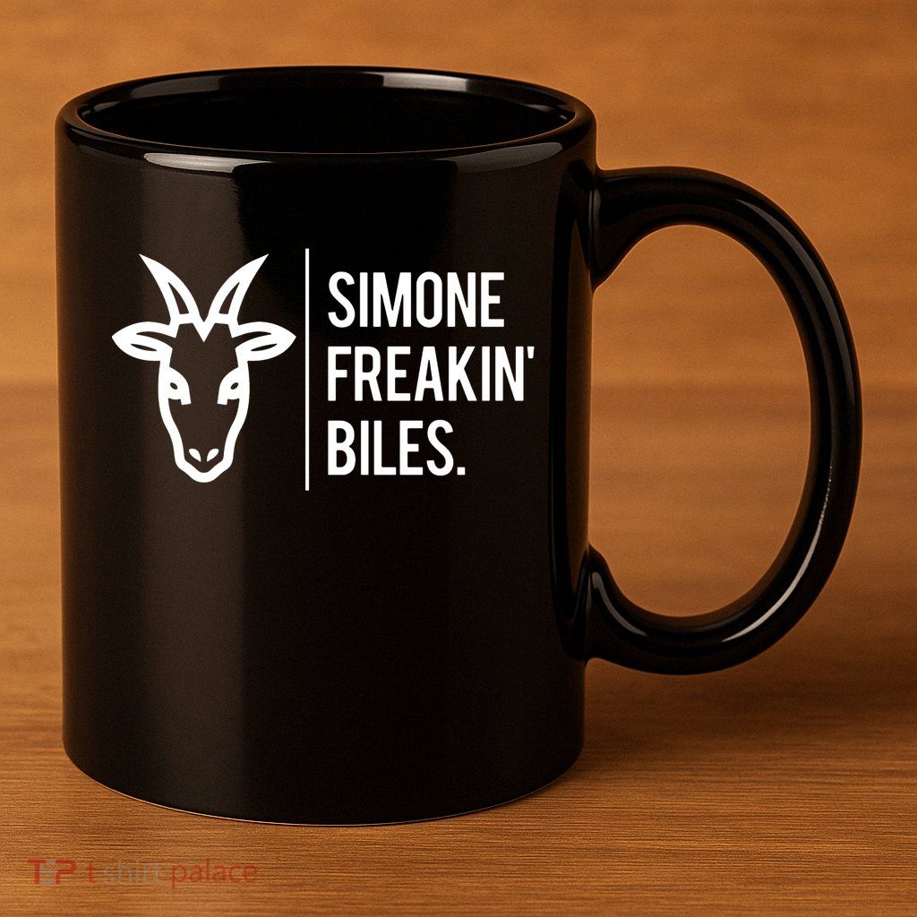 Simone Freakin Biles 11oz C Handle Ceramic Mug