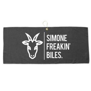 Simone Freakin Biles Large Microfiber Waffle Golf Towel