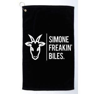 Simone Freakin Biles Platinum Collection Golf Towel