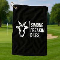 Simone Freakin Biles Golf Towel