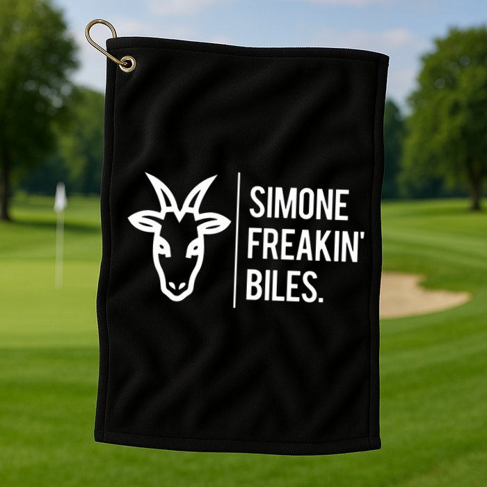 Simone Freakin Biles Golf Towel