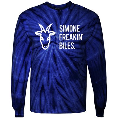 Simone Freakin Biles Tie-Dye Long Sleeve Shirt