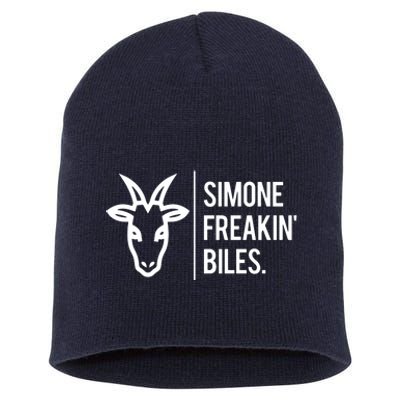 Simone Freakin Biles Short Acrylic Beanie