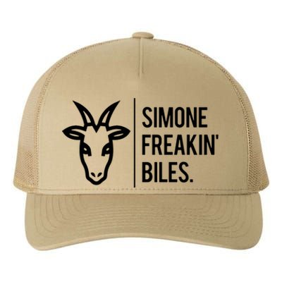 Simone Freakin Biles Yupoong Adult 5-Panel Trucker Hat