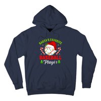 Santa's Favorite Baseball Player Christmas Hoodie