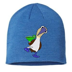 Smileteesall Funny BlueFooted Booby With Margarita Gift Sustainable Beanie