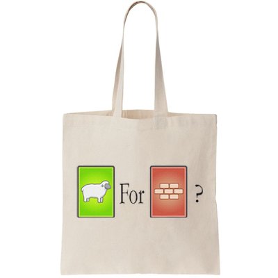 S.H.E.E.P For Brick Board Game Tote Bag