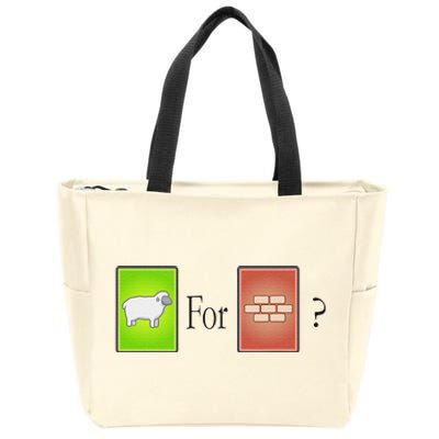 S.H.E.E.P For Brick Board Game Zip Tote Bag