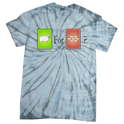 S.H.E.E.P For Brick Board Game Tie-Dye T-Shirt