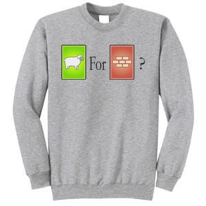 S.H.E.E.P For Brick Board Game Tall Sweatshirt