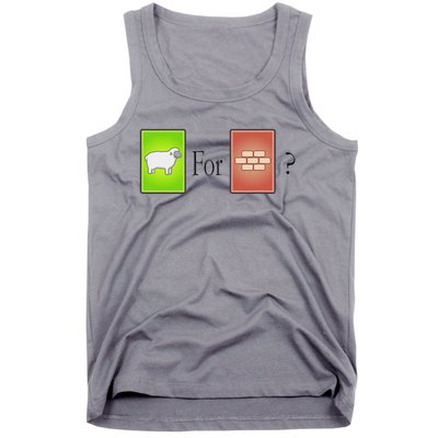 S.H.E.E.P For Brick Board Game Tank Top