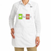 S.H.E.E.P For Brick Board Game Full-Length Apron With Pockets