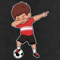 Soccer For Boy Dabbing Dab Gift 11oz C Handle Ceramic Mug