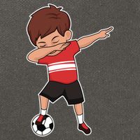 Soccer For Boy Dabbing Dab Gift Cotton Canvas Backpack
