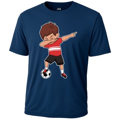 Soccer For Boy Dabbing Dab Gift Performance Shirt