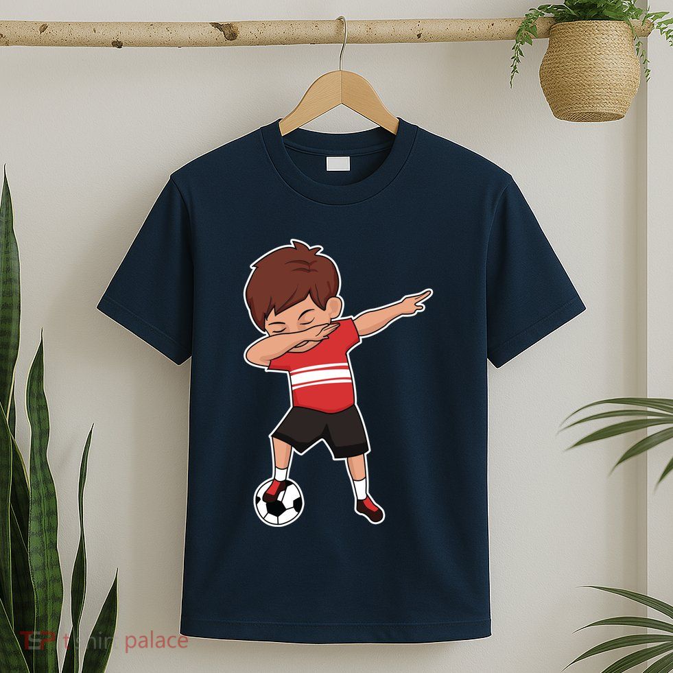 Soccer For Boy Dabbing Dab Gift T-Shirt