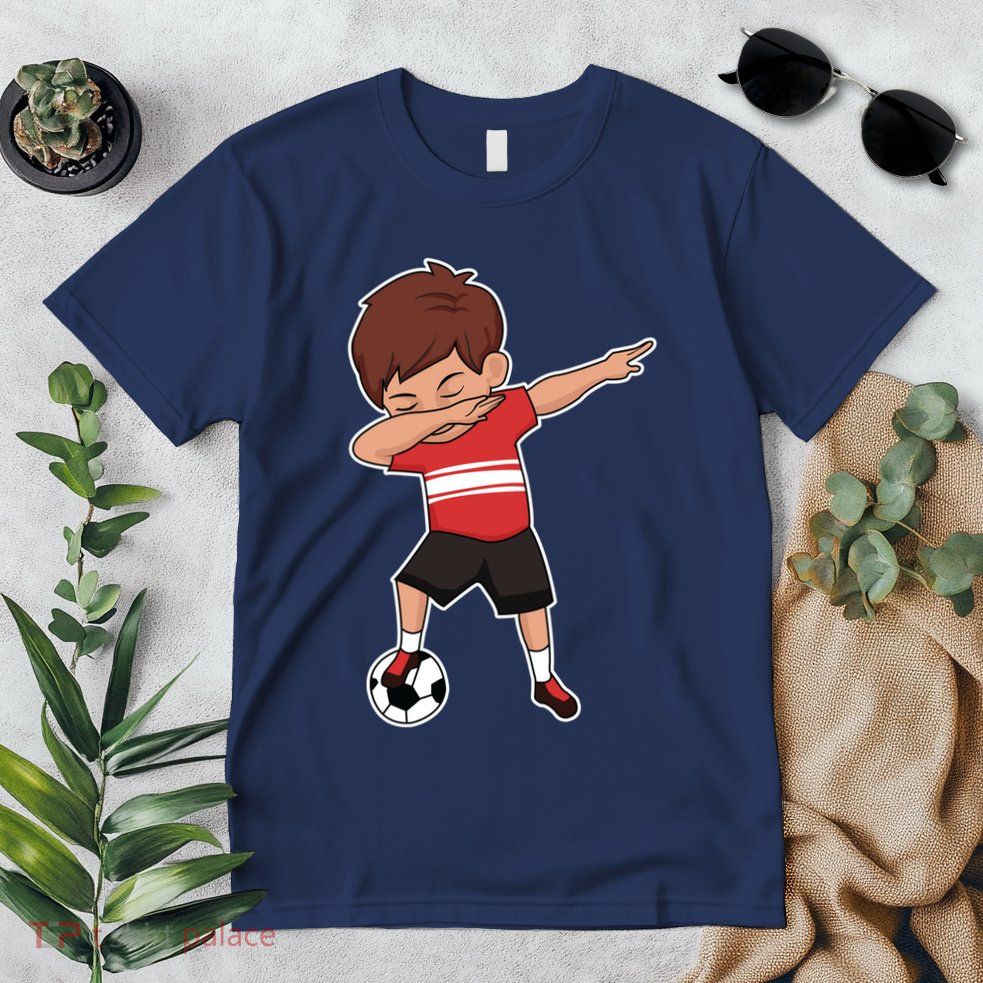 Soccer For Boy Dabbing Dab Gift Premium T-Shirt