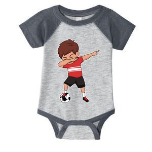 Soccer For Boy Dabbing Dab Gift Infant Baby Jersey Bodysuit