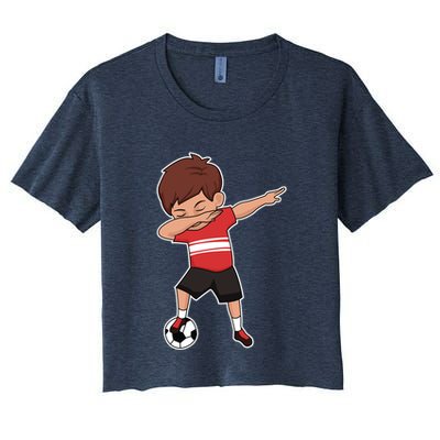 Soccer For Boy Dabbing Dab Gift Crop Top