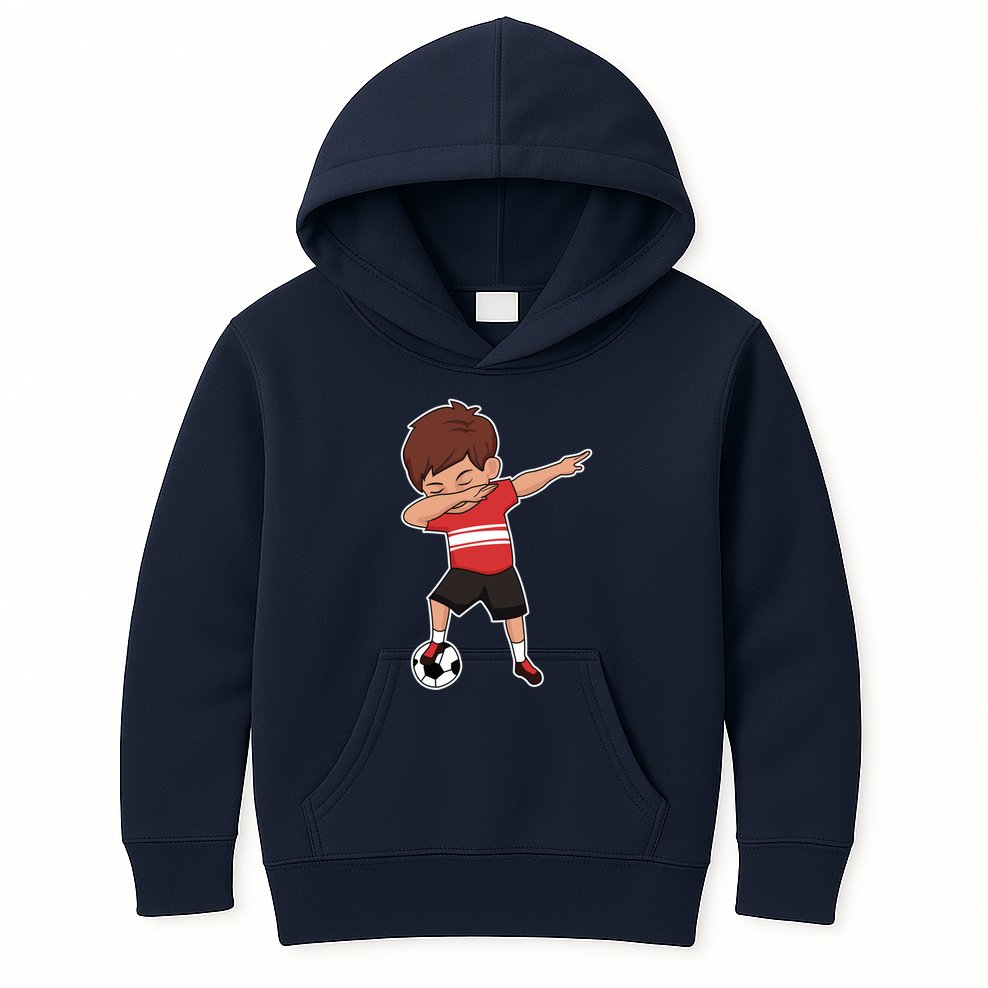 Soccer For Boy Dabbing Dab Gift Kids Hoodie